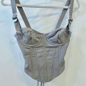 White fox easy on me bustier